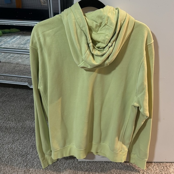 Nike Spoetswear Fleece Women’s size M hoodie, Lime Green, Relaxed Fir - Picture 5 of 7